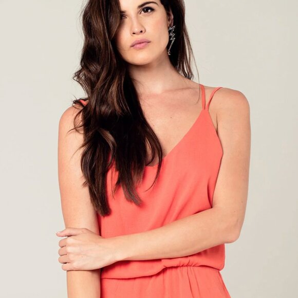 Length: Mini length. Subcategory: Dress. Neck: Crew neckline. Sleeves: Long Slee - Picture 1 of 5